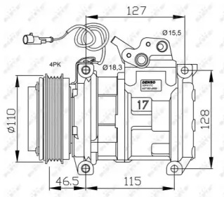 Компрессор NRF 32552G