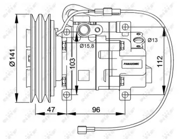 Компрессор NRF 32691G