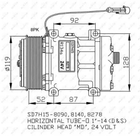 Компрессор NRF 32702G