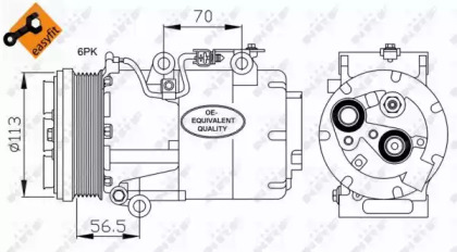 Компрессор NRF 32722