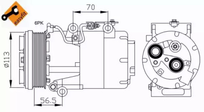 Компрессор NRF 32722G