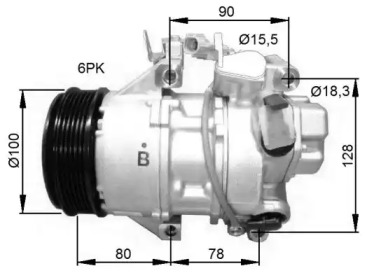 Компрессор NRF 32736G