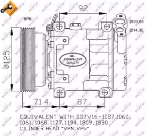 Компрессор NRF 32742