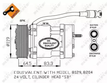 Компрессор NRF 32751