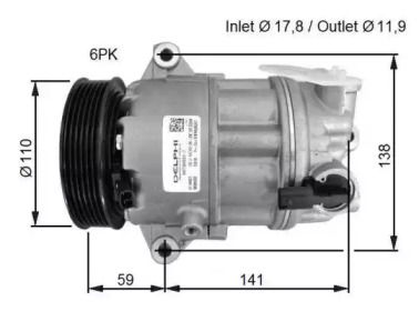 Компрессор NRF 32783G