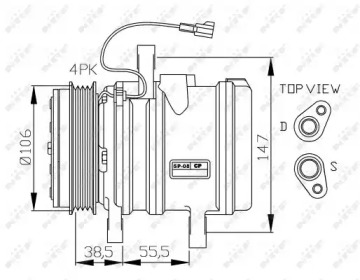 Компрессор NRF 32871G