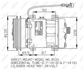 Компрессор NRF 32876G