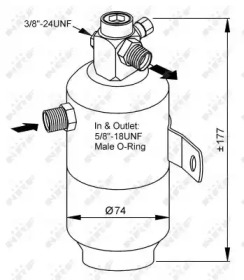 Осушитель NRF 33170