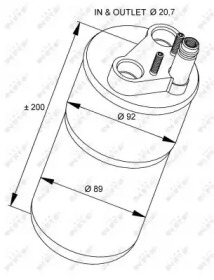 Осушитель NRF 33216