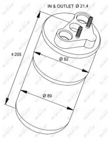 Осушитель NRF 33317