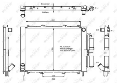 Конденсатор NRF 350058