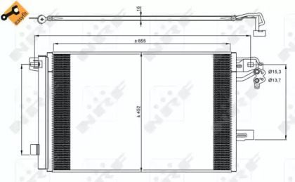 Конденсатор NRF 350064