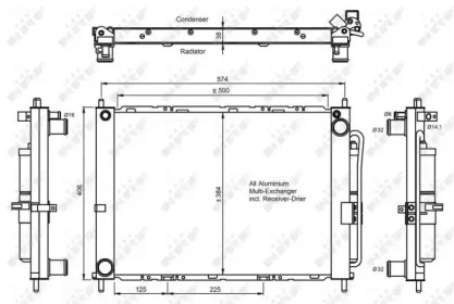 Конденсатор NRF 350068