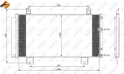 Конденсатор NRF 350100