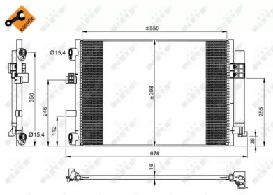 Конденсатор NRF 350210