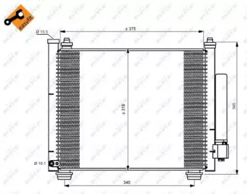 Конденсатор NRF 350216