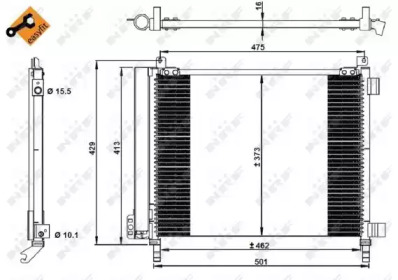 Конденсатор NRF 350228