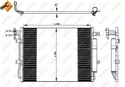 Конденсатор NRF 350330