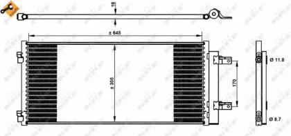 Конденсатор NRF 350338