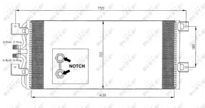 Конденсатор NRF 35140