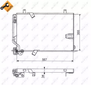 Конденсатор NRF 35186