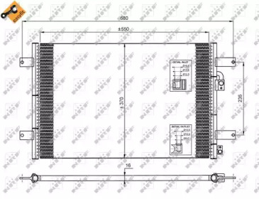 Конденсатор NRF 35249