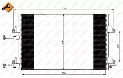 Конденсатор NRF 35557