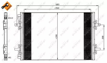 Конденсатор NRF 35634