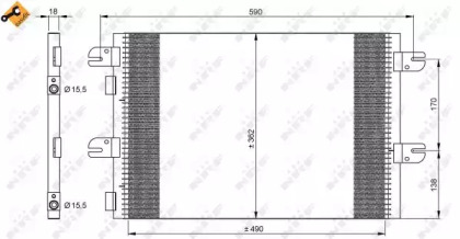 Конденсатор NRF 35792