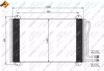 Конденсатор NRF 35811