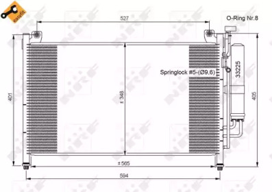 Конденсатор NRF 35870