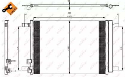 Конденсатор NRF 35968