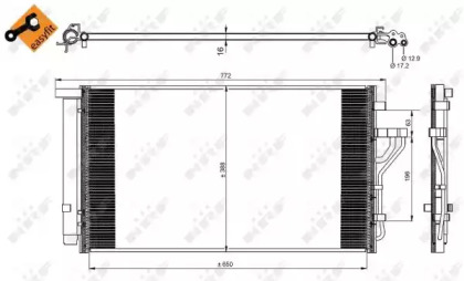 Конденсатор NRF 35998