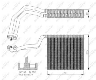 Испаритель NRF 36138