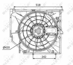 Вентилятор NRF 47026