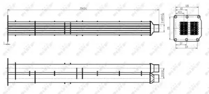 Теплообменник NRF 48305