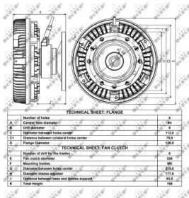 Сцепление NRF 49008