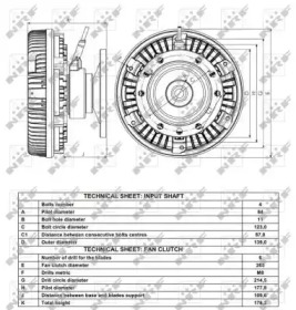 Сцепление NRF 49163