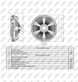 Сцепление NRF 49400