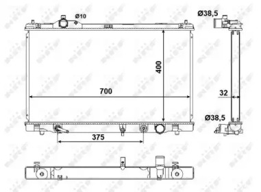 Теплообменник NRF 50137