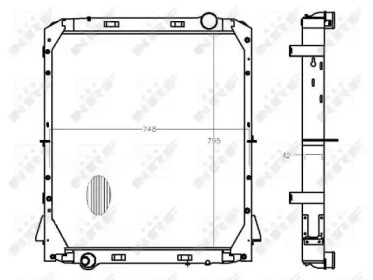 Теплообменник NRF 50196