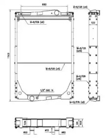 Теплообменник NRF 503012