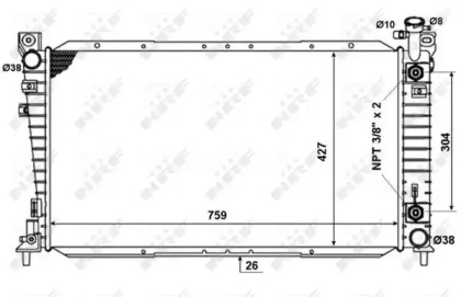 Теплообменник NRF 50334