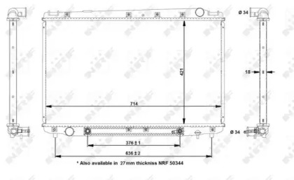 Теплообменник NRF 50344A