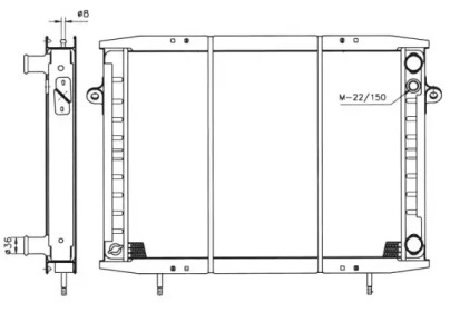 Теплообменник NRF 50409