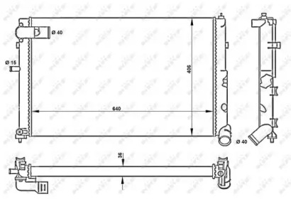 Теплообменник NRF 50418