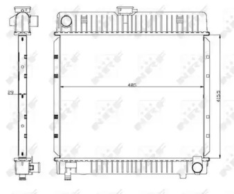 Теплообменник NRF 504250