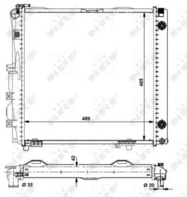 Теплообменник NRF 504258