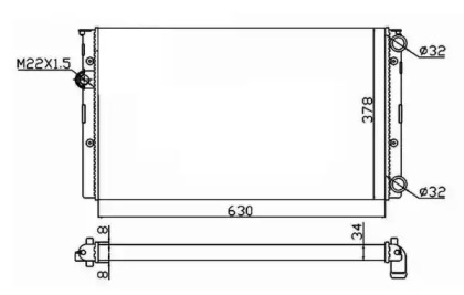 Теплообменник NRF 50455