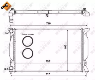 Теплообменник NRF 50539